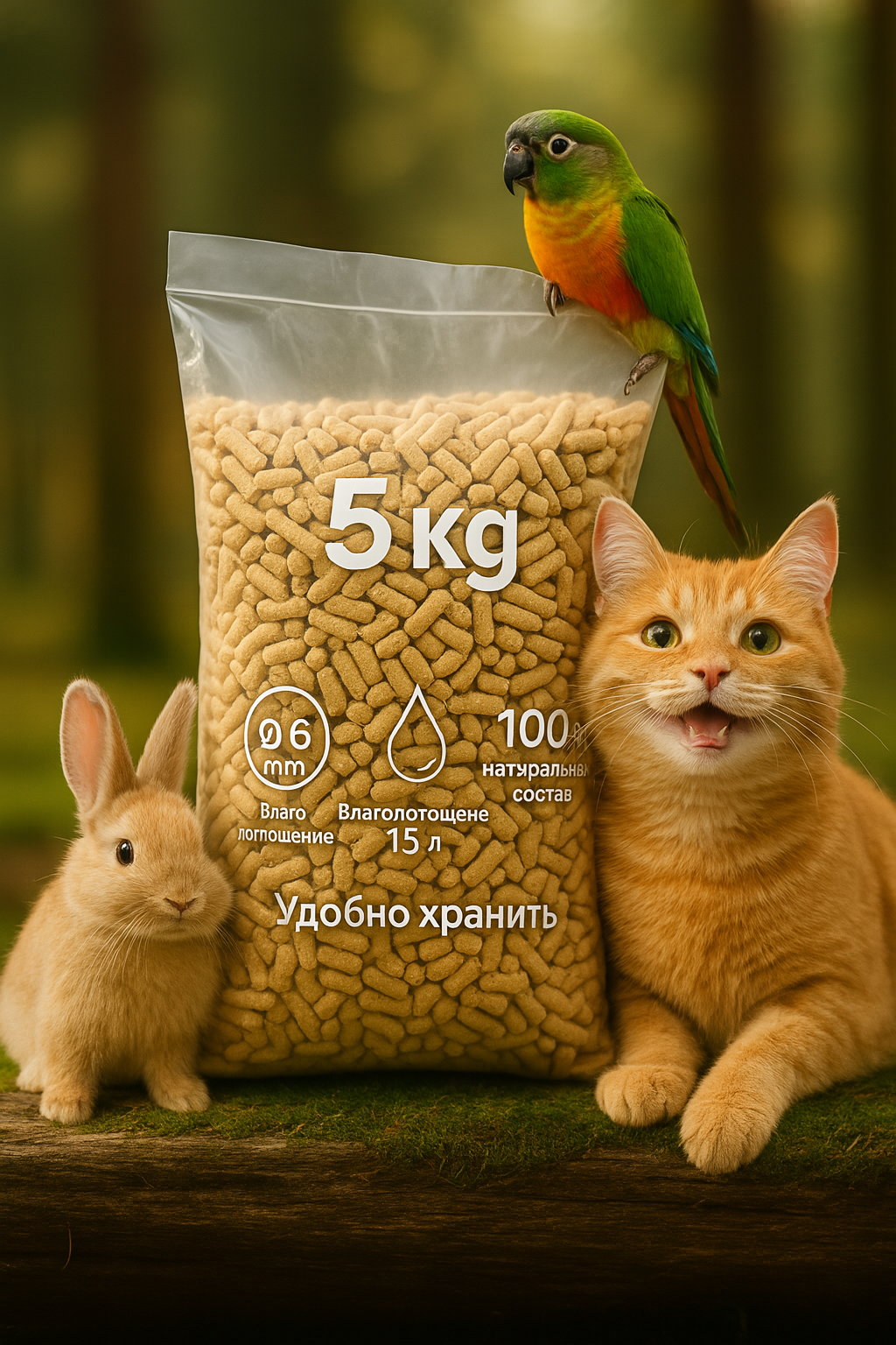 Пеллеты 5 кг